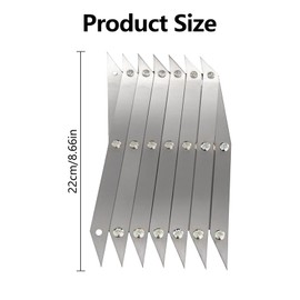Woodworking Centre Finder 7-Point Tool Precision Measurement & Marking with Equal Distance Divider – Durable Chrome Steel Gauge for Accurate Carpentry Spacing
