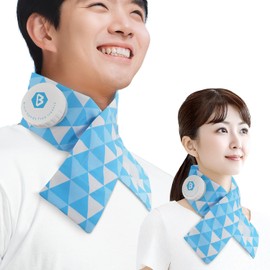 BRAIN (2025 Model) Neck Cooler with Firmly Cold Neck Cooler, Handsfree, Ice Bag, Cool Down, Heatstroke Prevention, Icing, Sports Games, Hot Heat, Baseball, Football, Outdoors, Farm Work, Fishing