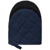 1 Pair Short Oven Mitts, Heat Resistant Silicone Kitchen Mini