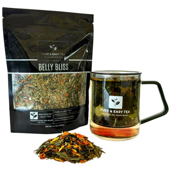 Pure And Easy Tea, Belly Bliss, Natural Detox & Bloating