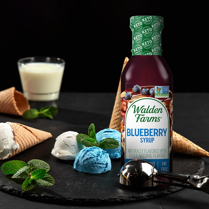 Walden Farms Syrup Variety Pack – Blueberry & Strawberry –