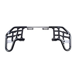 Tusk Comp Series Nerf Bars Black with Black Webbing Compatible with Honda TRX 450ER 2006-2014/TRX 450R 2004-2009