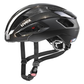 uvex rise cc Women's Edition - Safe Performance Helmet for Women - Individual Size Adjustment - Optimised Ventilation - Black - Goldflakes Matt - 56-59 cm