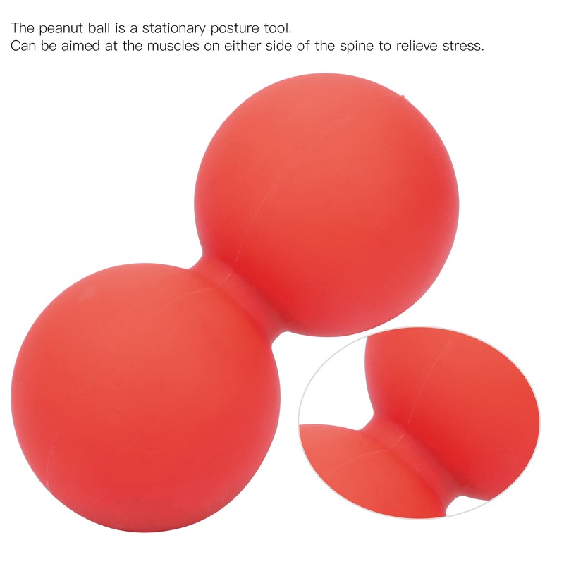 Silica Gel Exercise Peanut Ball Yoga Gym Fitness Body Relax