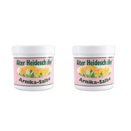 Arnica Ointment 2 x 250 ml ASAM Old Heischäfer Set Dry, Rough Skin (Total 500 ml)
