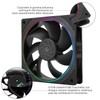 TR TL-S12 The 120 mm case fan comes with ARGB