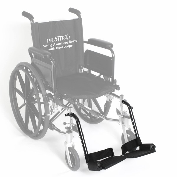 Wheelchair Leg Rest - Swing Away Foot Rest for Wheelchairs - Leg Pressure Distribution - Promotes Healthy Posure and Positioning