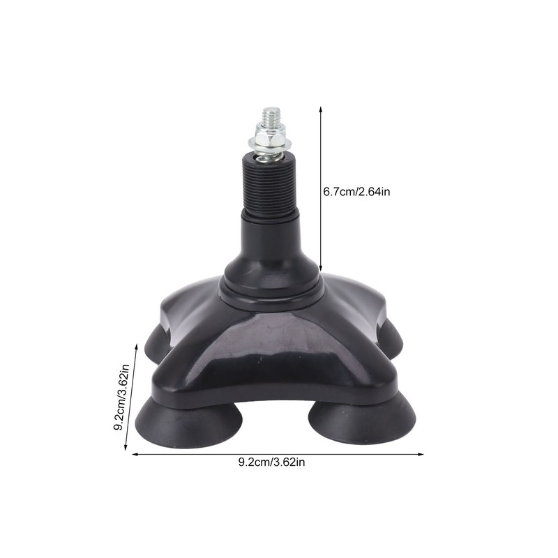 Crutch Tip Slip Proof Walking Cane Foot Tip Good Stability