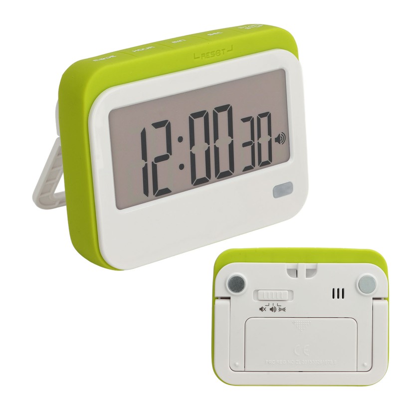 Large Digits Digital Timer Alarm Clock Mute Small Digital Kitchen