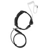 Telescopic Throat Vibration Microphone Earphone Headphone for Walkie Talkie Radio
