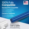FORMUFIT PVC Pipe, 1" Size, (1.315" Actual OD) Sch 40