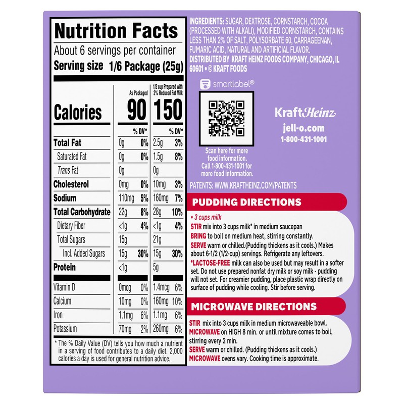 Jell-O Cook & Serve Chocolate Pudding & Pie Filling Mix