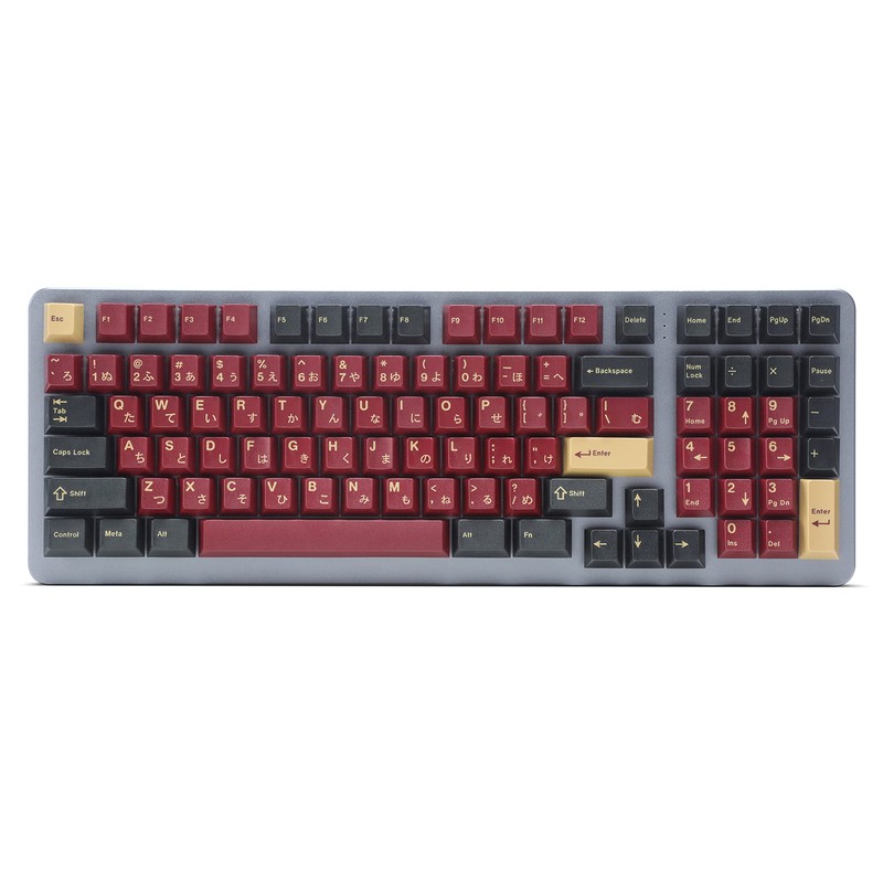 DROP + Redsuns GMK Red Samurai Keycap Set for Full-Size