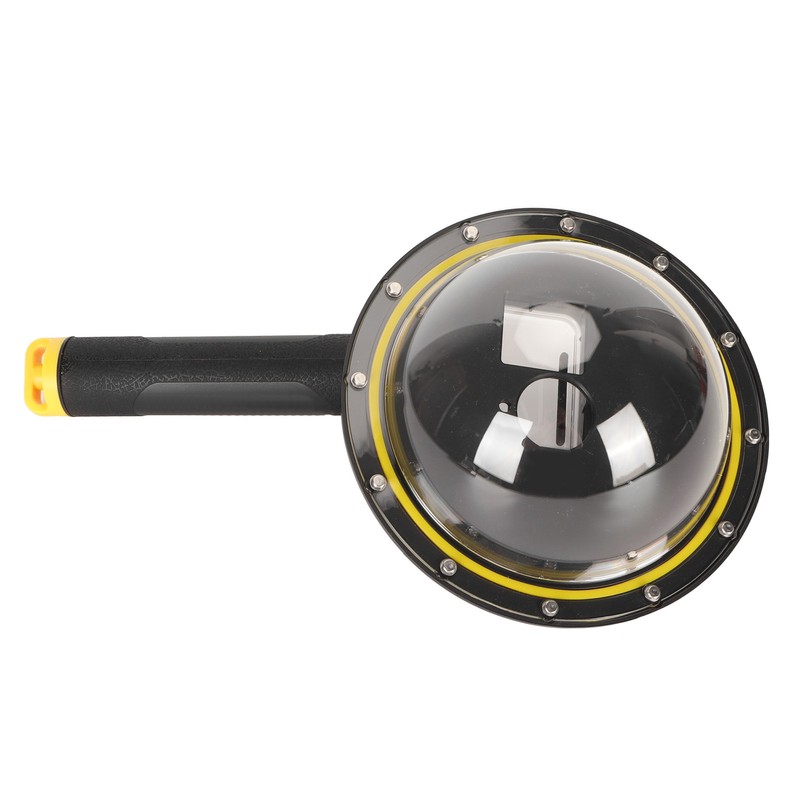Dome Port IP68 98.4ft Waterproof Underwater Diving Lens Cover Housing