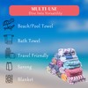Compact Beach Towel - Travel Towel Fast Drying Lightweight -