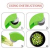 Herb Roller Mincer, AOZBZ Manual Hand Scallion Chive Mint Cutter