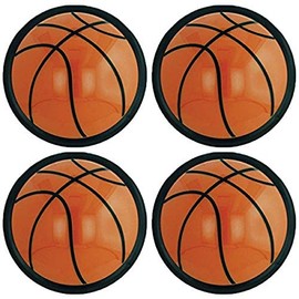 Sunlite 40857 Basketball Push Light, Battery Operated, Low Power Consumption, Portable, UL Listed, 4-AA Batteries (Not Included), 4-Pack