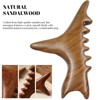 KINTEGOOD Wooden Foot Reflexology Massager Acupressure Gua Sha Tool