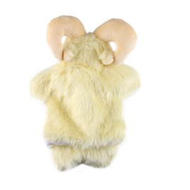 Andux Space Puppet Plush Doll Show Hand Dancing Parent-child Fun for Ages 6+ 27cm Tall (Goat)