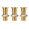 20Set 21.140 4mm Panel Banana Socket Copper Female Gold Plated
