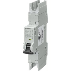 Siemens 5SJ41307HG42 Miniature Circuit Breaker, UL 489 Rated, 1 Pole Breaker, 30 Ampere Maximum, Tripping Characteristic C, DIN Rail Mounted, Type NSJ, 277 VAC, 60 VDC