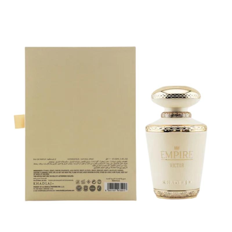 Khadlaj Empire Victor for Unisex Eau de Parfum Spray, 3.4