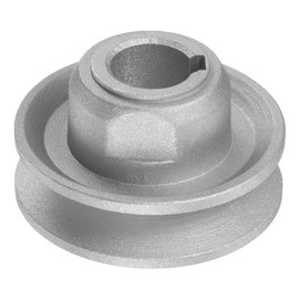 sourcing map Industrial Sewing Machine Clutch Motor Pulley 15 mm Inner 50 mm Outer Diameter Aluminium Electric Transmission Wheel Pulley