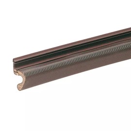 Frost King 1 In. X 81 In. Brown Vinyl-Clad Foam Kerf Door Seal