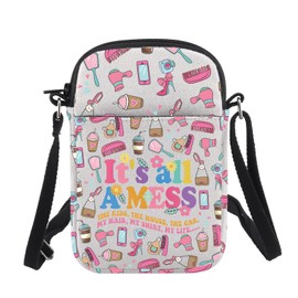 It's All A Mess The House Funny Mom Crossbody Bag Mom Life Mother's Day Gift Cool Mom Gifts, All Mess B UK