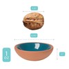 Now Designs Terracotta Pinch Bowl Set, Soy Sauce Dish, Set