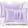 Pamposh Satin Silk Pillowcases For Hair And Skin 2 Pack