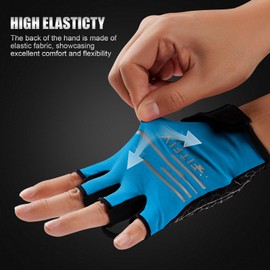 Cycling Gloves Bike Gloves for Men/Women Half Finger Biking Gloves Exercise Workout Gloves Suitable for Outdoor Sports, Gym, Weight Lifting, Rowing and Motorcycle