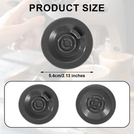 Lyreh 2st 54mm Espresso Rückspül Reinigungsscheibe für Ninja Luxe Cafe & Breville Espressomaschinen, Silikon Reinigungsscheiben Zubehör für Breville ES870XL/BES878BSS/BES880/BES840XL/BES810BSS