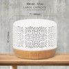 Earnest Living Essential Oil Diffuser White Ceramic Diffuser 500 ml