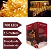 Luces de Navidad,DOSYU Cascadas de Luces navideñas 700 leds,Serie Casacada