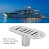 Marine Floor Drain, 7.48x3.54in Boat Floor Deck Drain, 316 Stainless