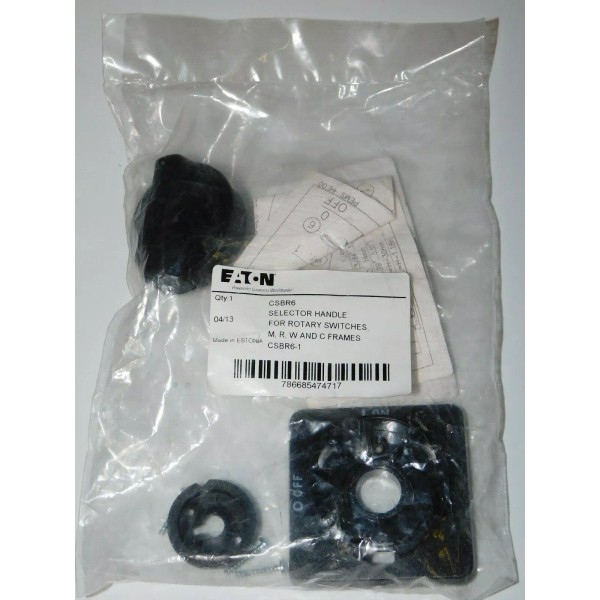Cutler-Hammer NEW EATON CUTLER-HAMMER CSBR6 SELECTOR HANDLE for Rotary Switches