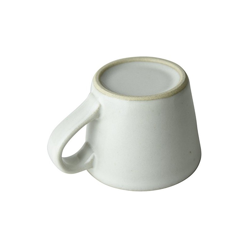 Tsukamoto KKC-5 Demitascup, White, 6.8 fl oz (200 ml), Mashiko