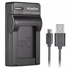 Kastar Li-50B Battery or Slim USB Charger for OLYMPUS Tough TG-820 iHS, TG-830 iHS - 1 Charger + 2 Batteries