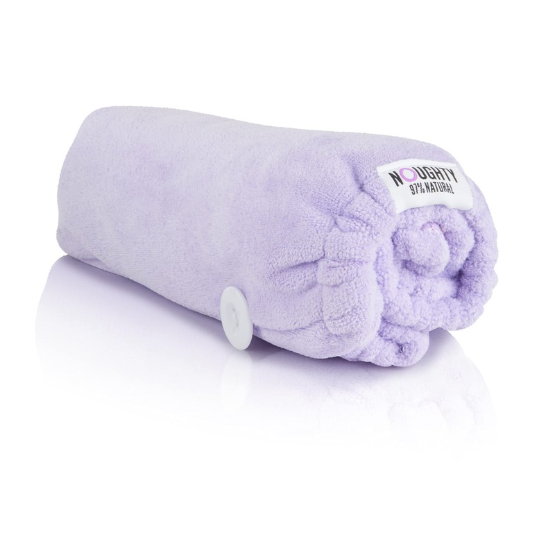 Noughty 97% Natural, Microfibre Hair Towel, Quickly Absorbs Moisture, Reduces