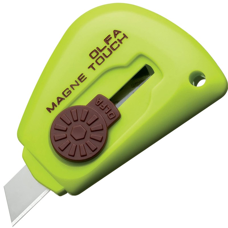 OLFA 95B2 Magnetic Touch (2 Covers) (White/Lime Green)