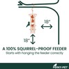 Perky-Pet 336-1SR Squirrel-Be-Gone Bird Feeder, 2LB Squirrel Proof Outdoor Wild