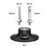 QUARKZMAN 2 Pack 3 Inch Disc Pad Holder Quick Change