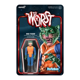 Super7 The Worst Reaction Figures Wave 06 (Scum Squad) - Red Tiger Action Figure