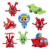 Mega Morphle Figure & Vehicle Pack, preschool scaled figures, push