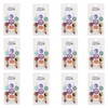 Stunning Multicolor Chakra Earrings - 6cm x 1cm (1 Pair)
