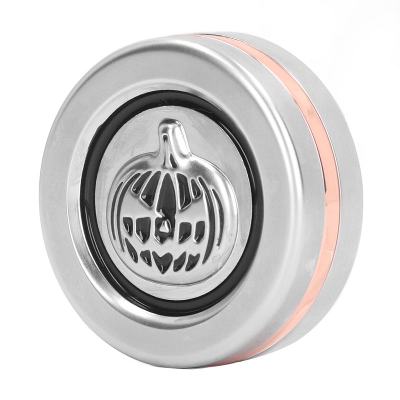 Pumpkin Coin Slider Pumpkin Pattern Push Slider Toy Zinc Alloy