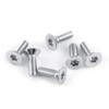 Kadimendium M4 Star Flat Head Screws Stainless Steel Countersunk Machine