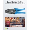goobay 11790 Crimpzange für isolierte Kabelschuhe von 0,5 - 6,0