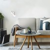 ledscom.de Waika Reading Lamp with Gooseneck and Switch Matte White
